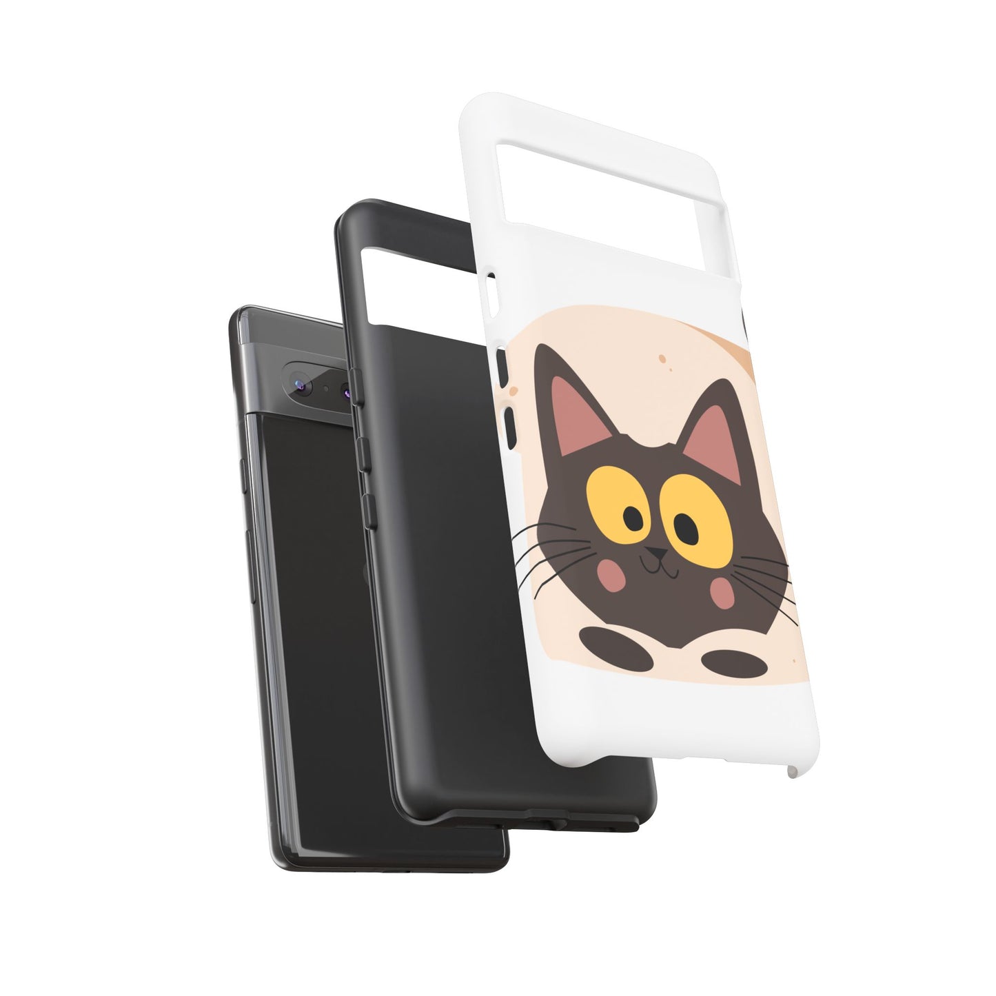 Premium Dual Layer Protective Phone Case for iPhone Samsung Google Pixel